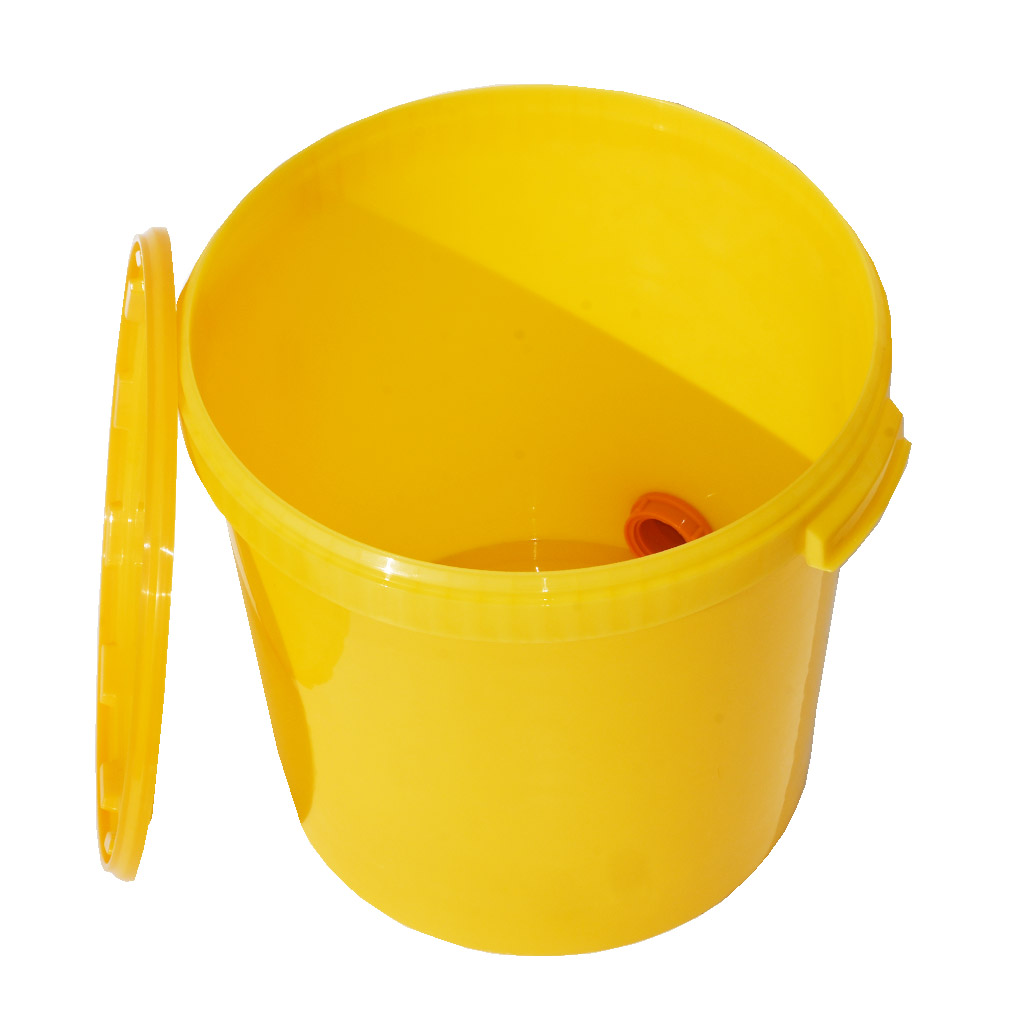 Honey tank 40 kg with valve - plastic