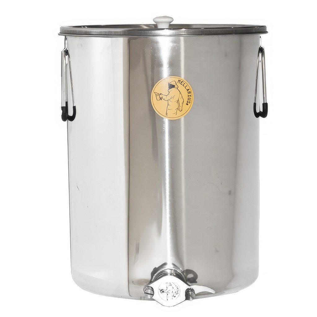 50 kg honey tank Mellarius MiniLine with stainless steel gate