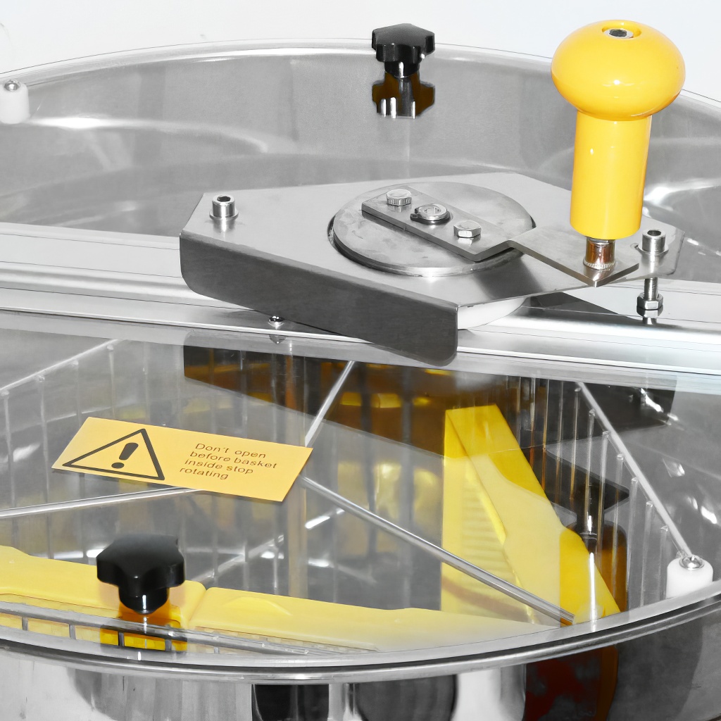 Mellarius MiniLine D52 manual 3 frame honey extractor with legs