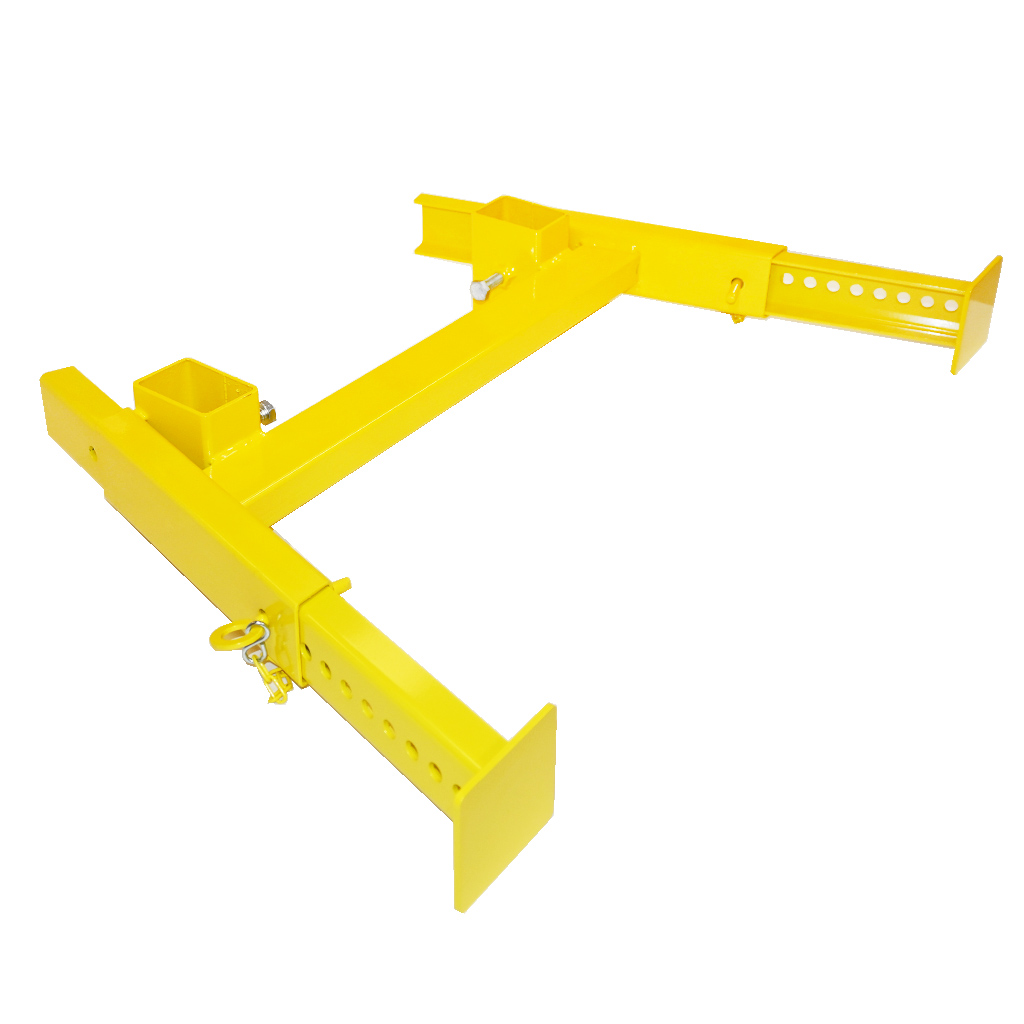 Galvanized yellow hive stand 23.5 - 56.5 cm - 1 piece