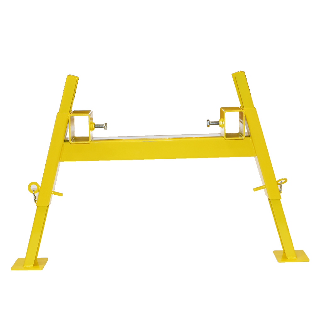 Galvanized yellow hive stand 23.5 - 56.5 cm - 1 piece
