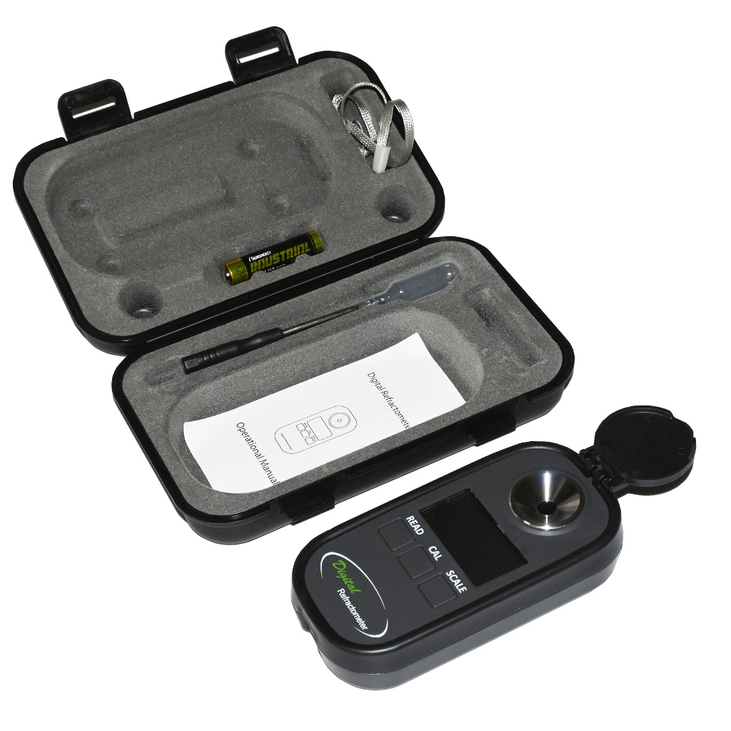 Digital honey refractometer