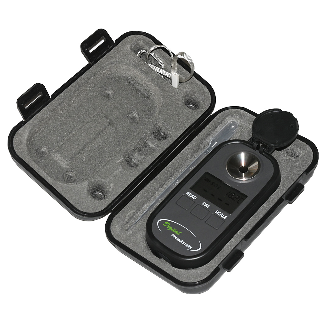 Digital honey refractometer