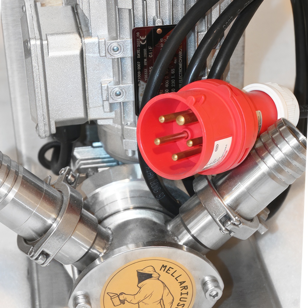 Honey pump Mellarius 400V, 0,37 kW, stationary