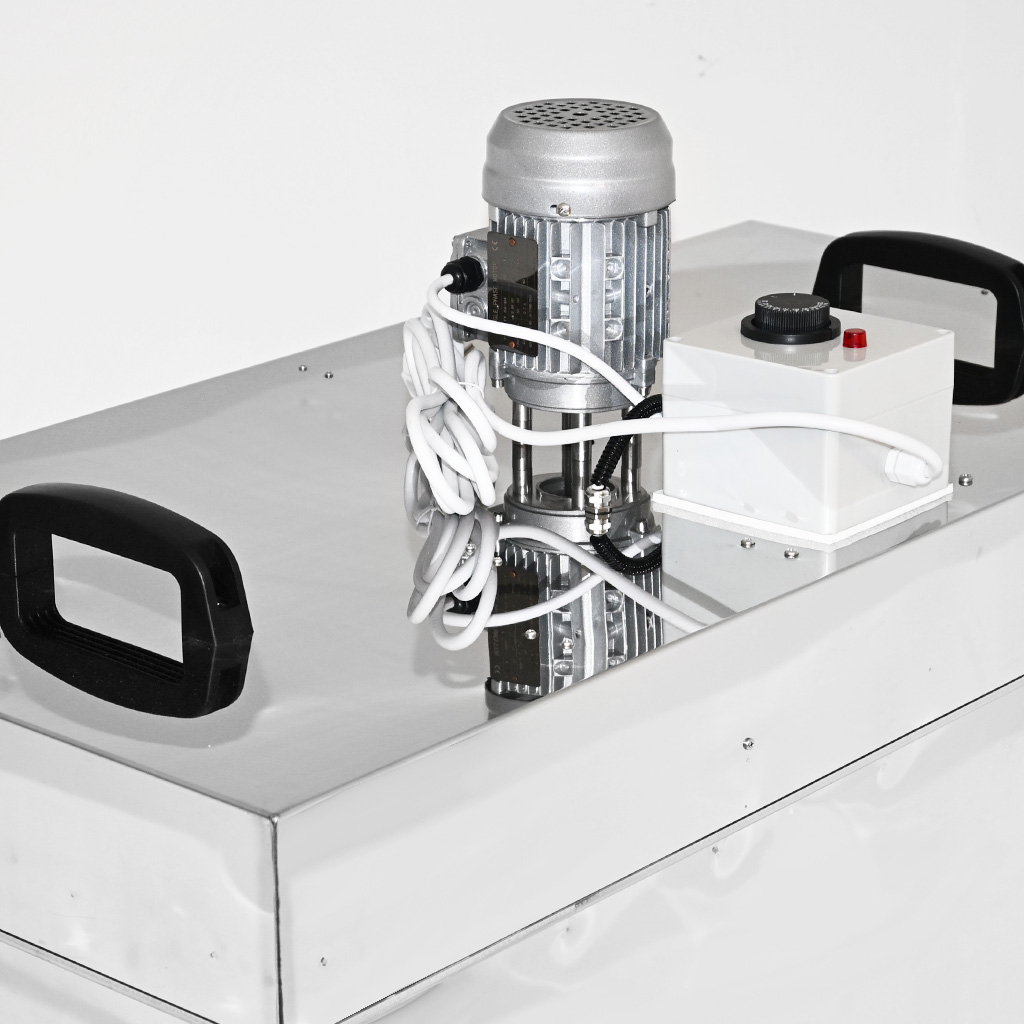 Mellarius uncapping table with heated lid 1 m