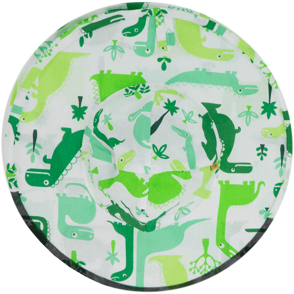 Children's beekeeping hat - dinosaurs