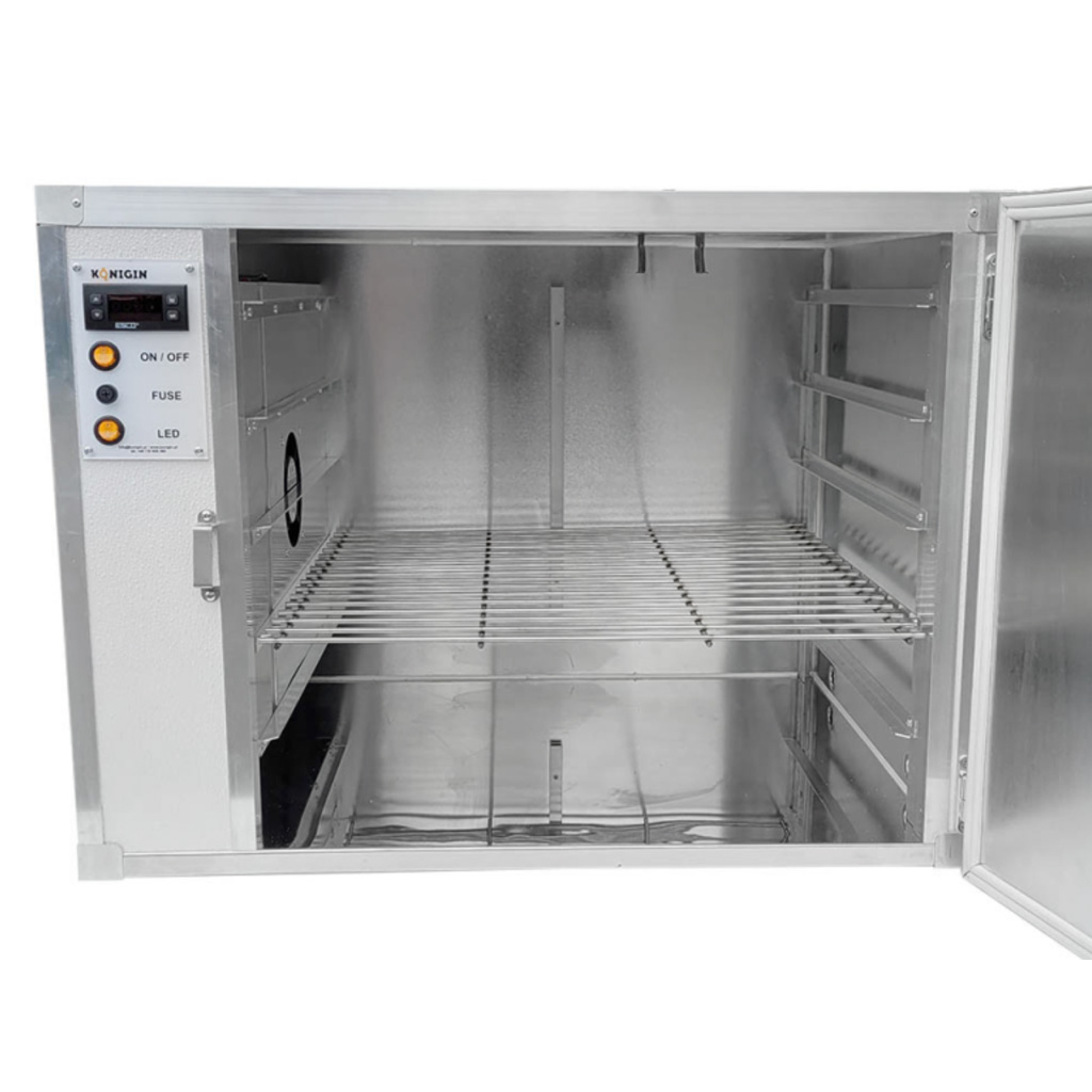 White decrystallization chamber with window in door – 125 l