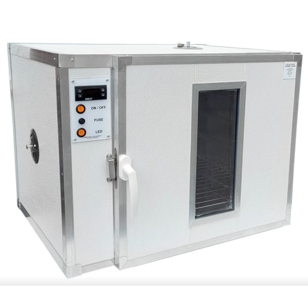 White decrystallization chamber with window in door – 125 l