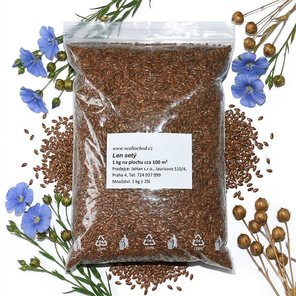 Flax (seeds / bee pasture) - 0.5 kg