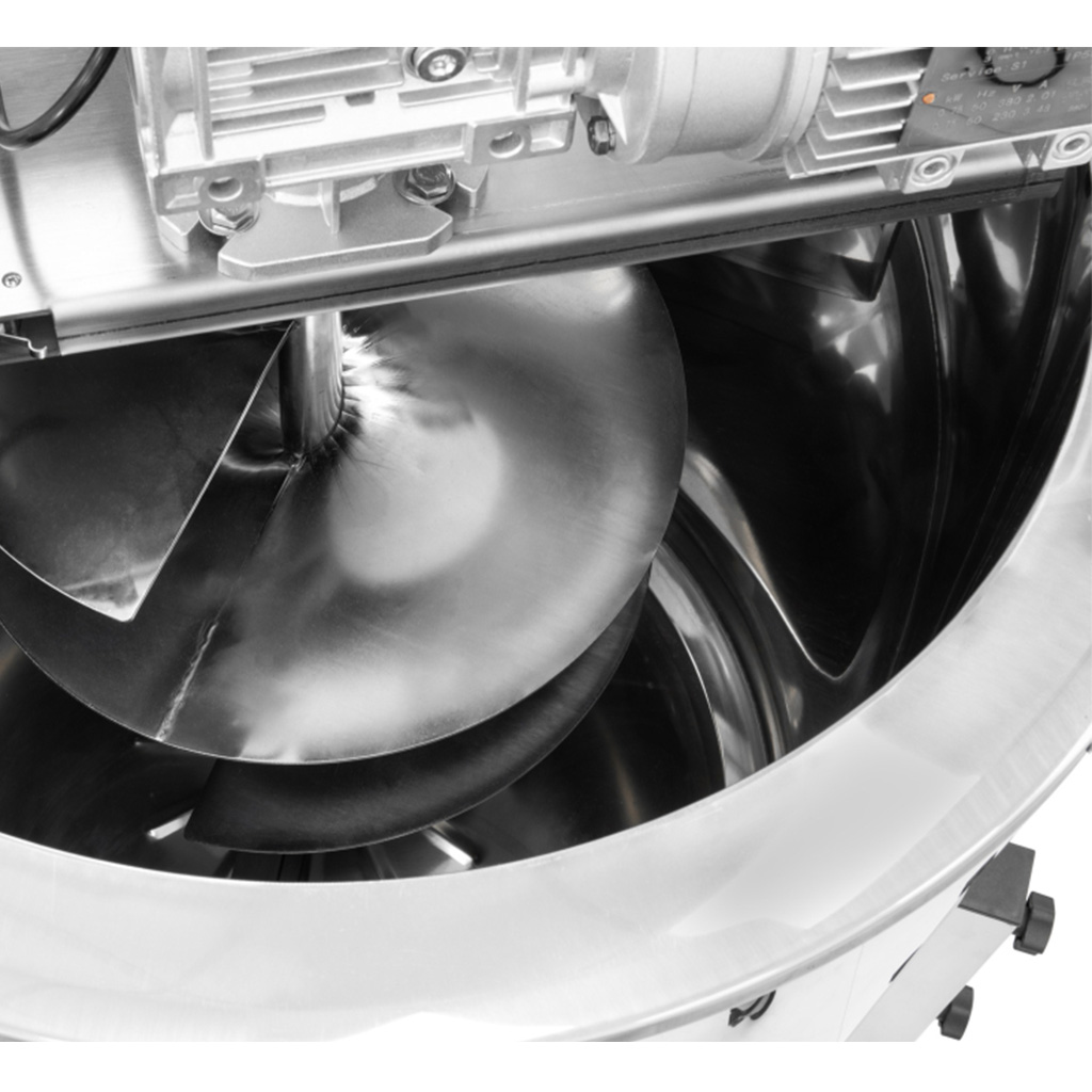 Double-walled mixing device ApiCera® with heating and dryer - 185 kg