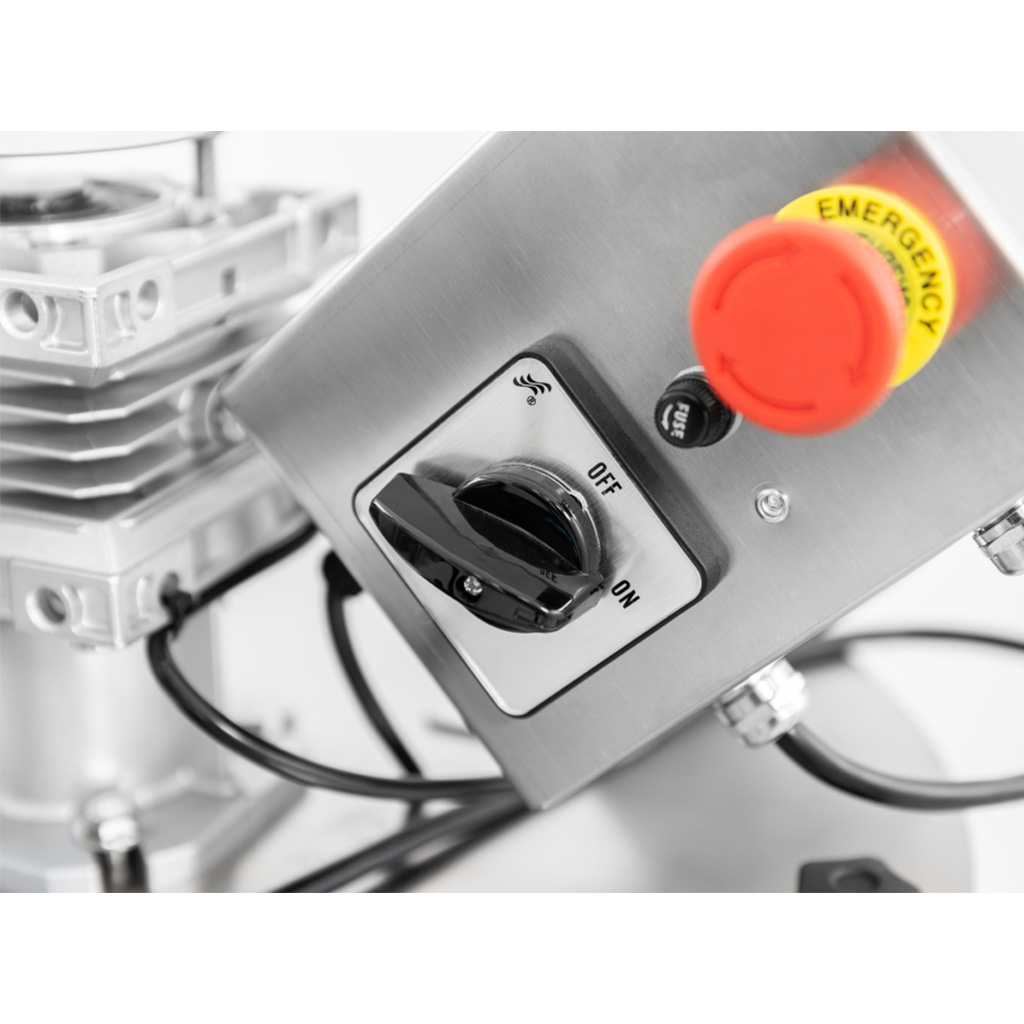 Double-walled mixing device ApiCera® with heating and dryer - 185 kg