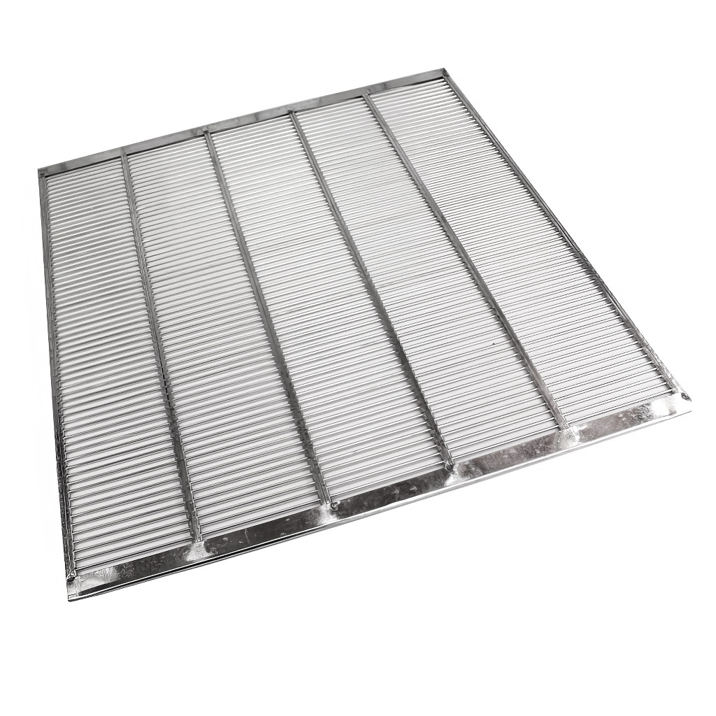 Metal queen excluder with frame 500x500 mm