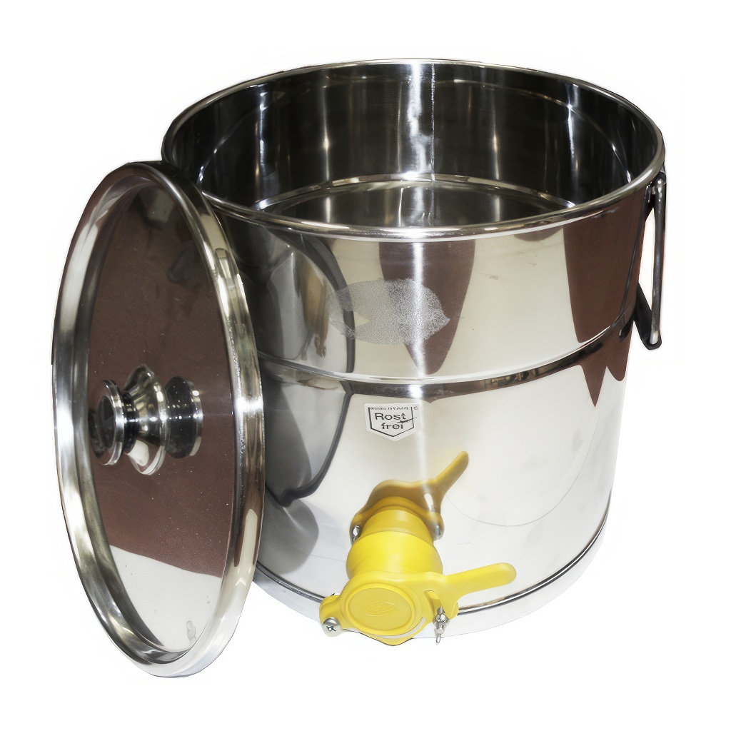 25 kg honey tank with plastic gate - Imgut