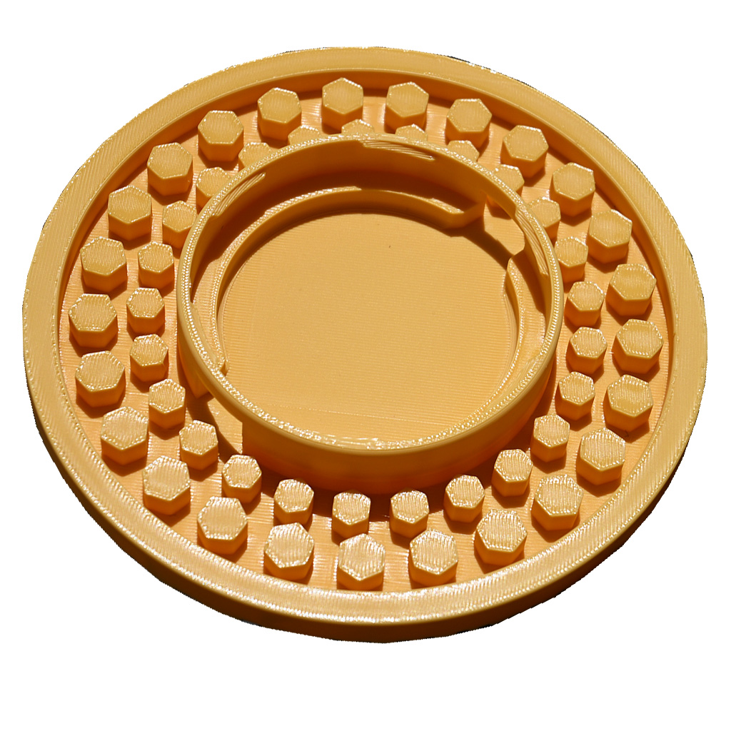 Bee feeder for a small jar, diameter 155