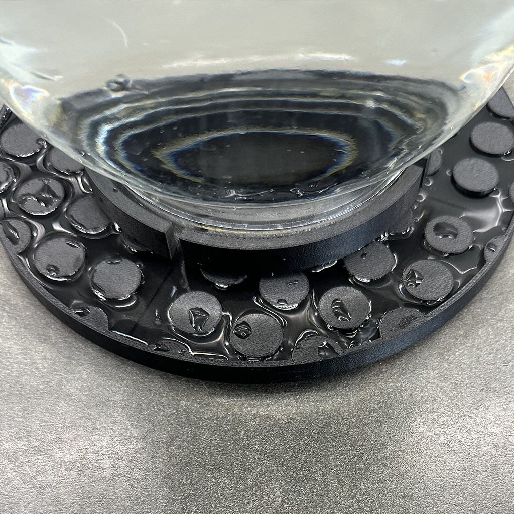 Bee waterer/feeder for a larger jar, diameter 175 mm