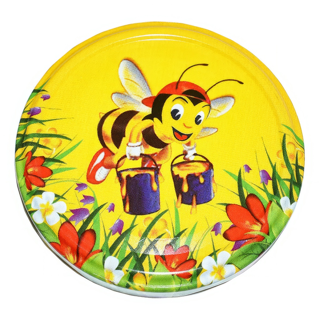 Jar Lid TO 82 - Painted Bee - HO1