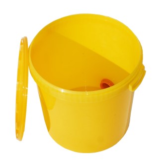 Honey tank 40 kg with valve - plastic