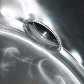 25 kg honey tank Mellarius OptiLine with stainless steel gate and sealing lid