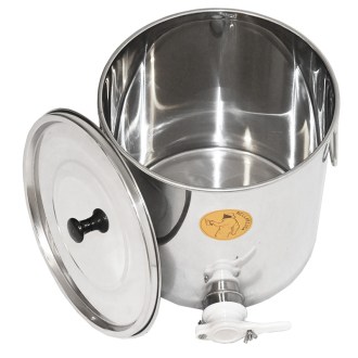 25 kg honey tank Mellarius MiniLine with nylon gate