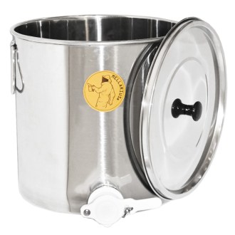 25 kg honey tank Mellarius MiniLine with nylon gate