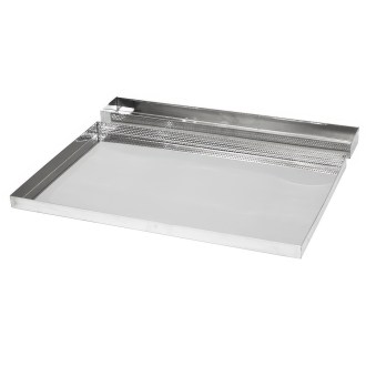 Insertion with strainer for solar wax melter - stainless steel