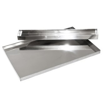 Insertion with strainer for solar wax melter - stainless steel