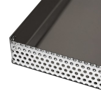 Insertion with strainer for solar wax melter - stainless steel