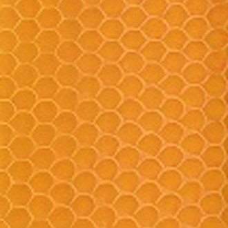 Wax foundation - (on candles) - unbreakable 37x21,5cm - Orange