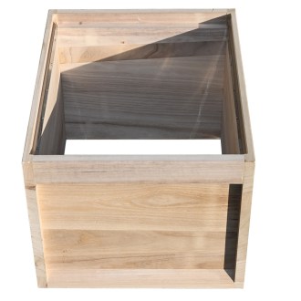 1.5x Full-depth hive box for Deutsch Normalmaß - 12 frames - schiene