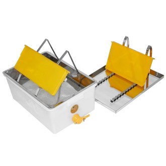 Stainless steel uncapping tray SB