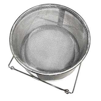 Double high stainless steel honey filter DE6