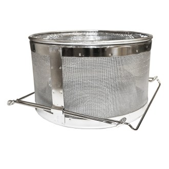 Double high stainless steel honey filter DE6