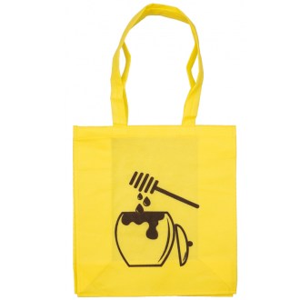 Cotton bag ApiSina yellow 
