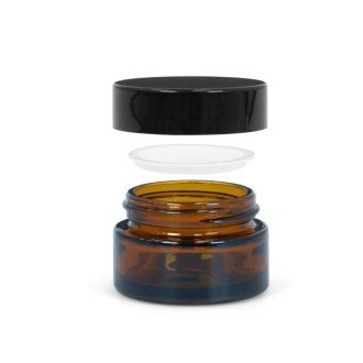 Brown glass jar 20 ml