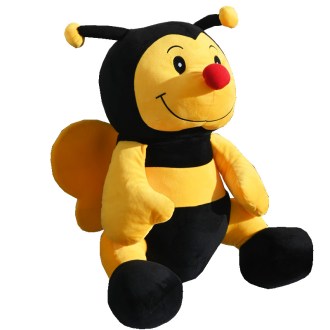 Middle bee - plush toy - 70 cm