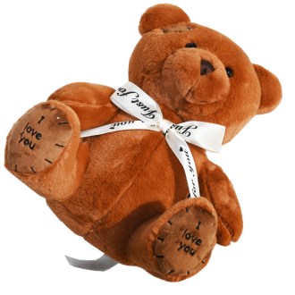 Teddy bear dark brown - 25 cm