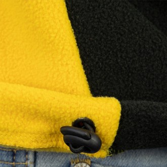 Fleece jacket ApiSina honeycombs