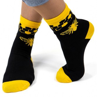 Long socks Bieno Design - beekeeping