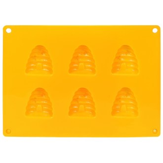 Silicone mold bee hives