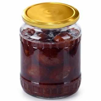 Twist-off lid for jar TO 82 - RBS - gold