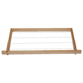 Frame Zander 220 mm with horizontally wire and eyelet - Hoffmann
