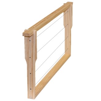 Frame Zander 220 mm with horizontally wire and eyelet - Hoffmann