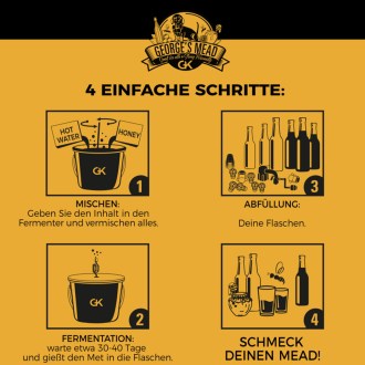 George's Mead Home Meadmaking Kit (5 liters)