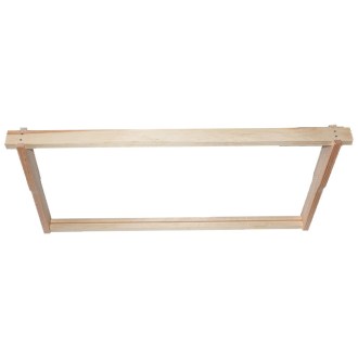 Langstroth frame  1/1 - 232 - Hoffman, hammered, pre-drilled, slotted 1 pc
