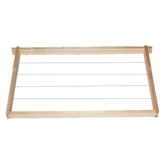 Langstroth frame Jumbo - 285 - Hoffman, wire tightened, with eyelet, with groove 1 pc