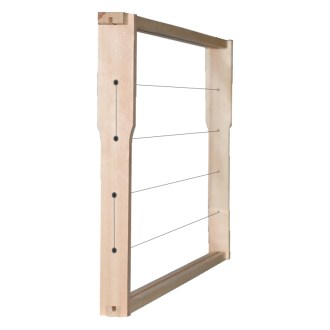 Langstroth frame Jumbo - 285 - Hoffman, wire tightened, with eyelet, with groove 1 pc