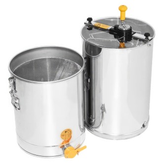 Mellarius MiniLine D40 manual 3 frame honey extractor with container