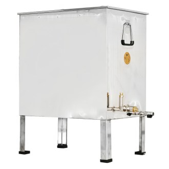 Stainless steel wax melter 62 x 42 cm