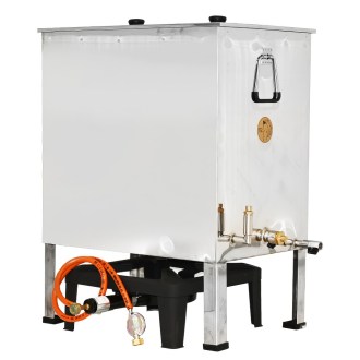 Mellarius Wax Melter with Gas Burner 62 x 42 cm