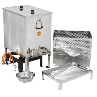 Mellarius Wax Melter with Gas Burner 62 x 42 cm